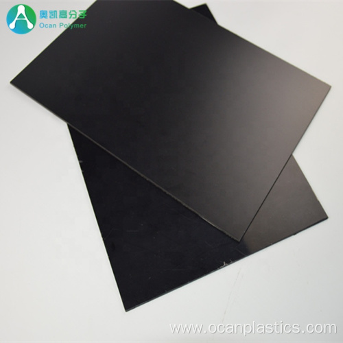 OCAN black rigid pvc sheet for photo album